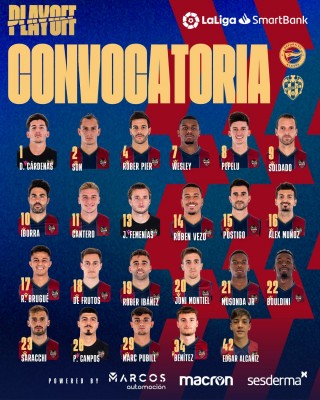 Mustafi, baja de última hora en el Levante; vuelve Rober Ibáñez a la lista
