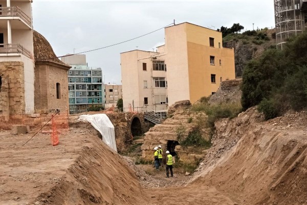 La recuperación del Anfiteatro de Cartagena entra en una nueva fase: comienzan las excavaciones