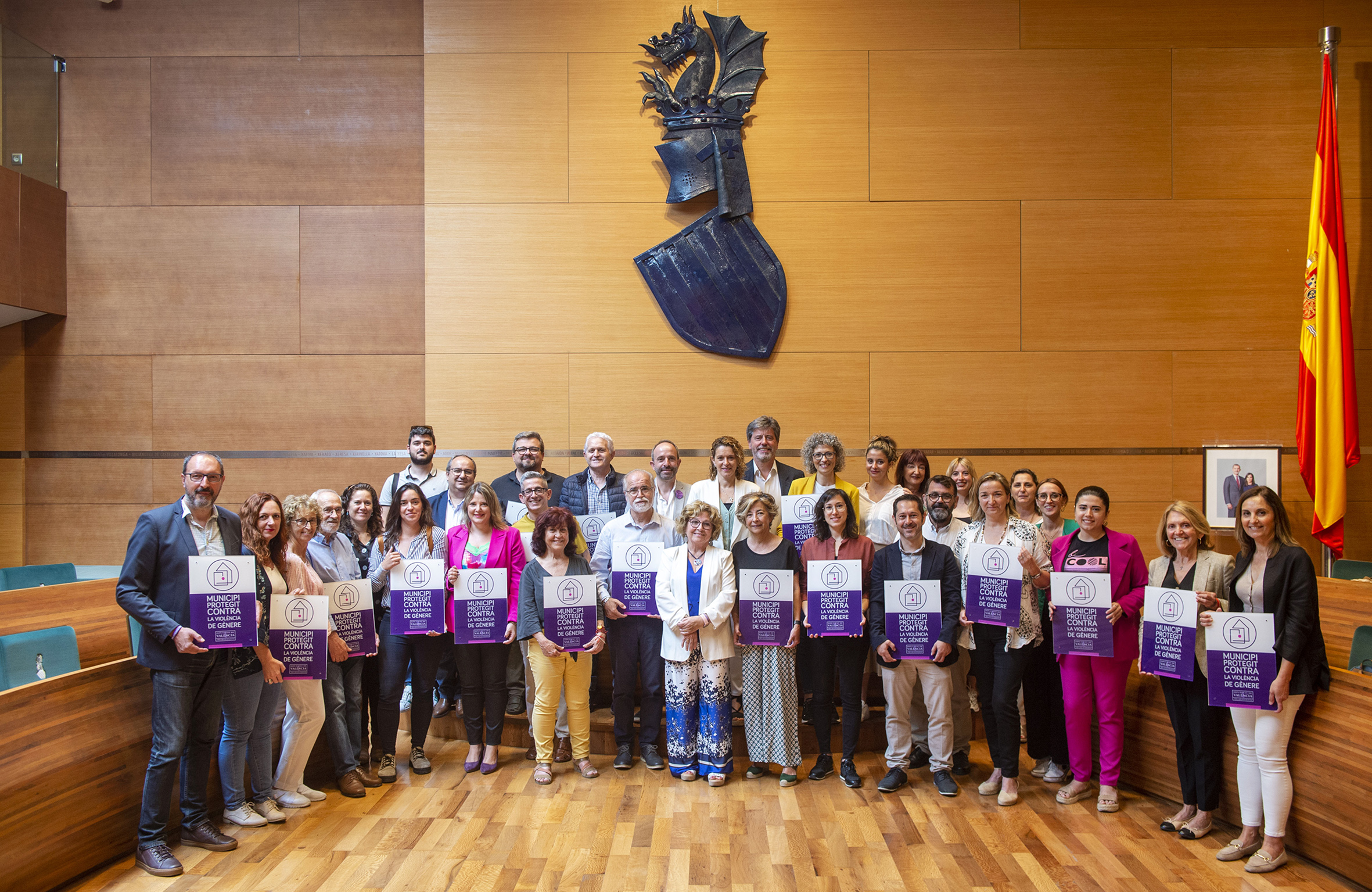 La Diputació entrega las placas a los 25 nuevos miembros de la Red de Municipios contra la Violencia de Género