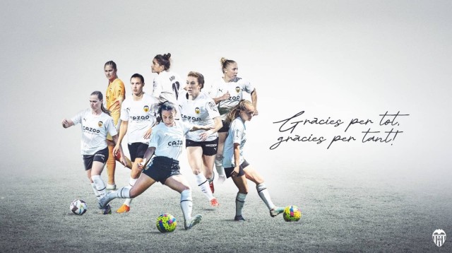 El Valencia Femenino anuncia las bajas de ocho jugadoras
