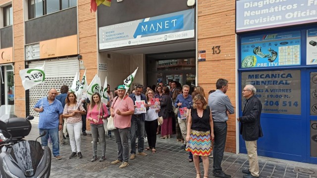 Concentración ante Inspección de Trabajo para exigir un aumento de plantilla y mejora de medios técnicos