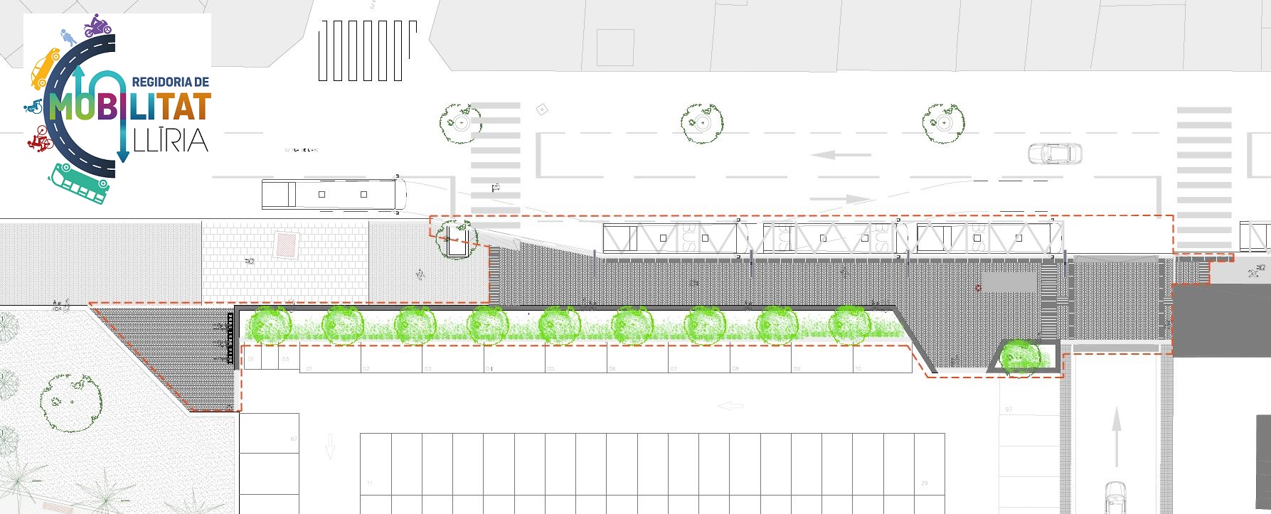 El Ayuntamiento de Llíria inicia las obras de la nueva estación intermodal en el Pla de l'Arc

