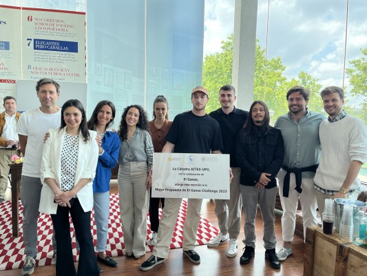 El proyecto 'Zapatillas sostenibles', mejor valorado en el reto de 'El Ganso' de la cátedra Aitex-UPV