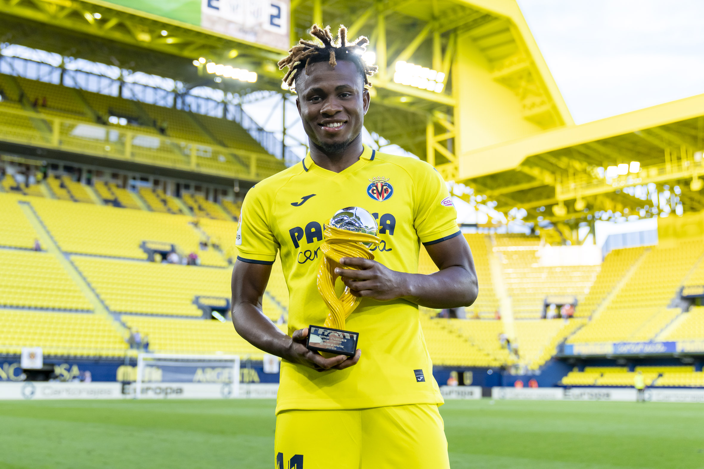 Chukwueze, orgulloso de ser el mejor jugador africano de LaLiga