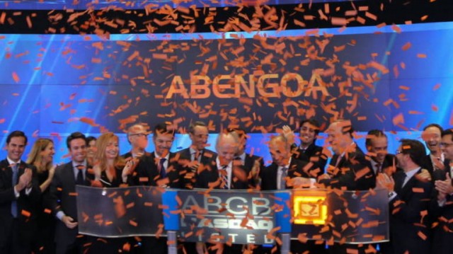 Abengoa vuelve a cotizar y los especuladores lo celebran