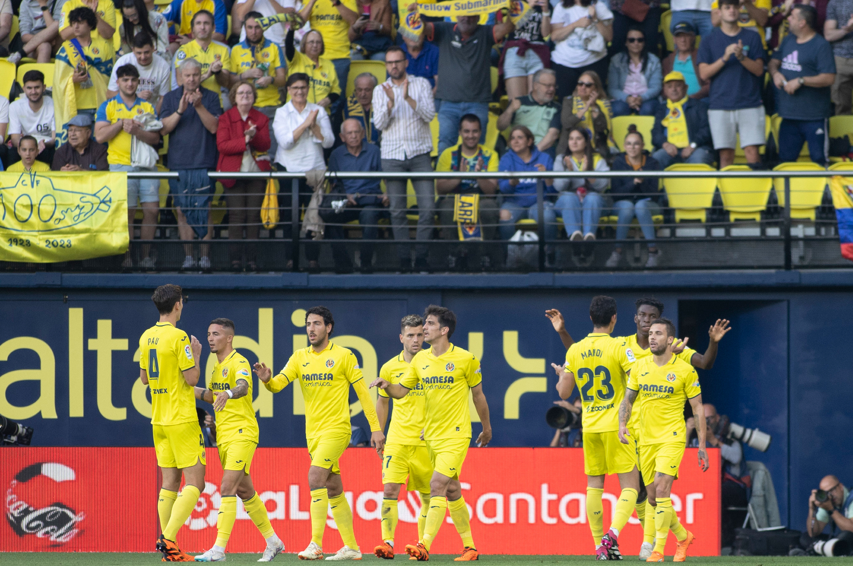 El Villarreal registra sus mejores números como local en los últimos siete años