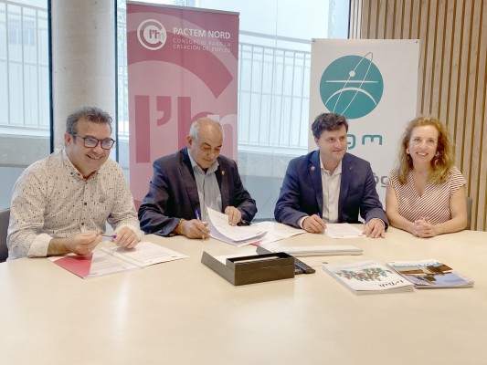 Parc Tecnològic Paterna y Pactem Nord firman un acuerdo para generar sinergias en clave comarcal