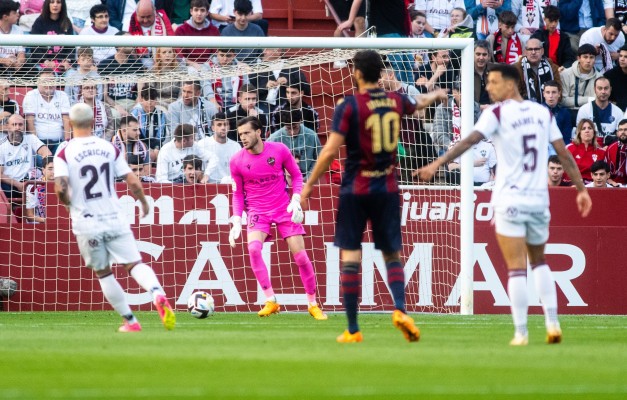 Este es el posible once del Levante en la vuelta de la semifinal del play-off 