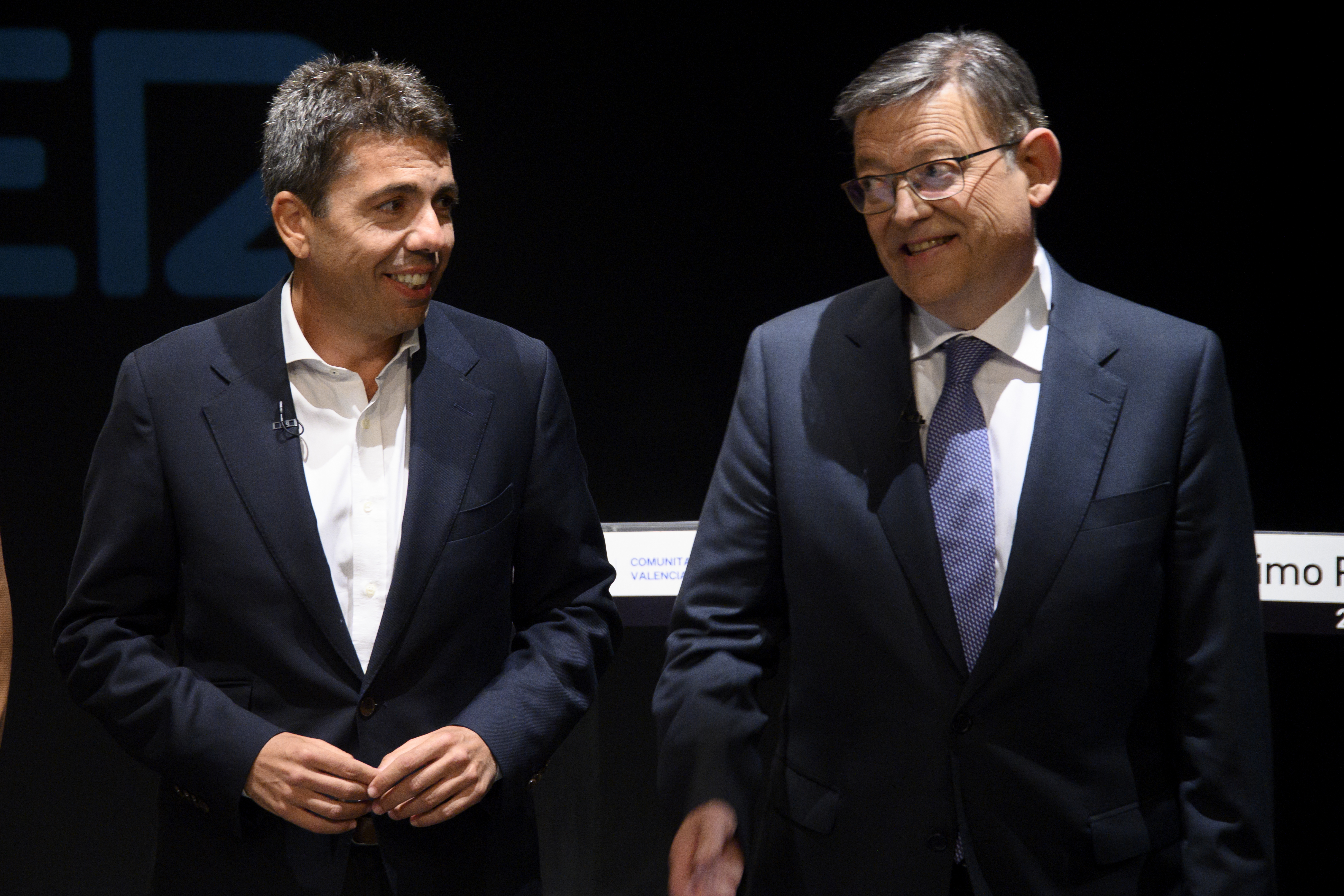 Carlos Mazón y Ximo Puig. Foto: KIKE TABERNER - 