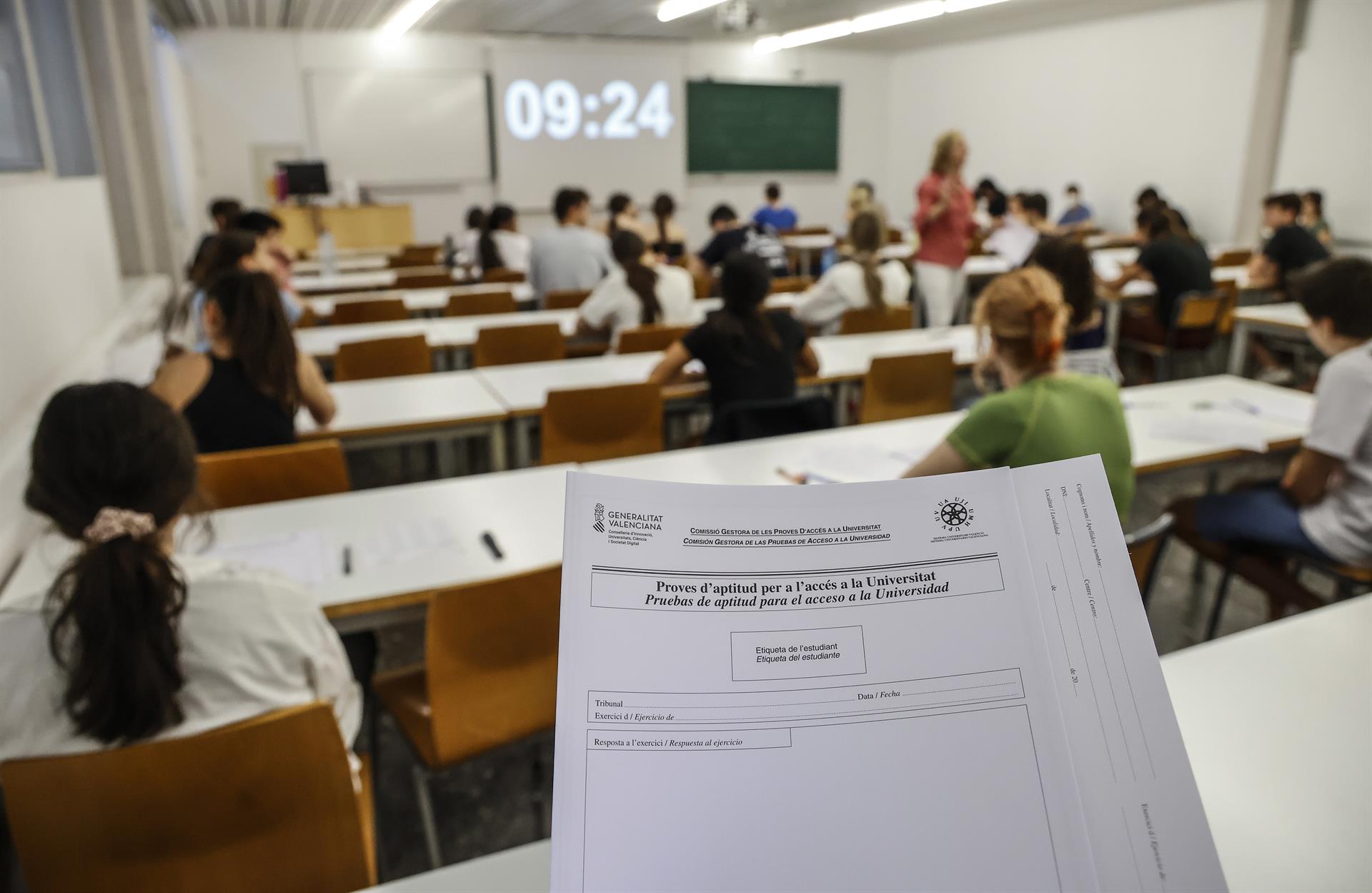 Más de 2.600 estudiantes examinan de la PAU desde este martes en la Universitat Jaume I