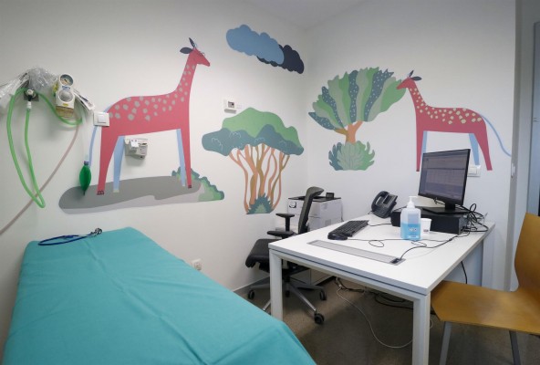 El Hospital La Fe estrena nueva ambientación de sus Urgencias de Pediatría