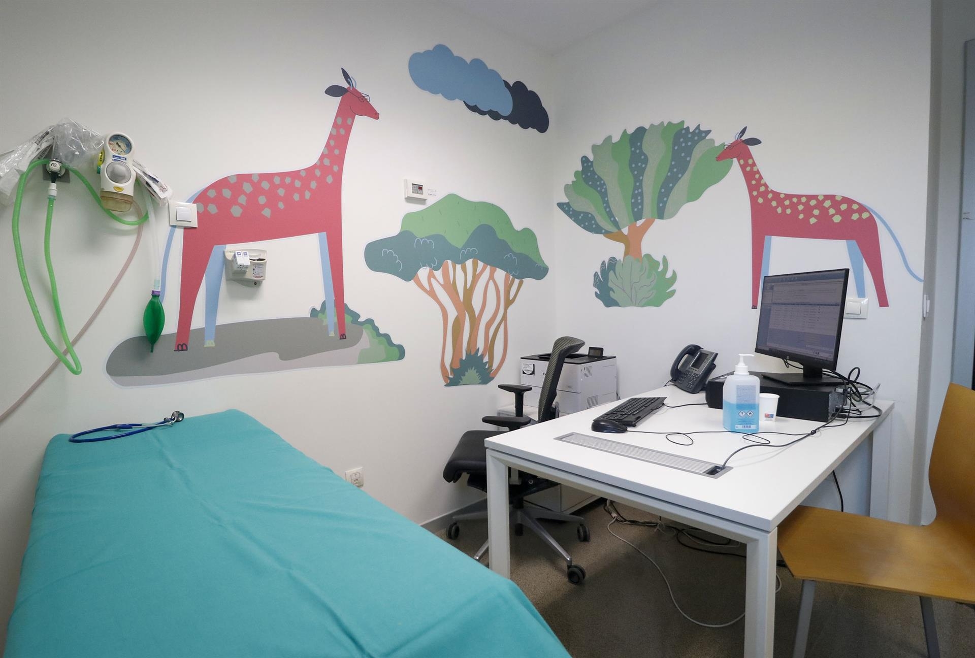 El Hospital La Fe estrena nueva ambientación de sus Urgencias de Pediatría