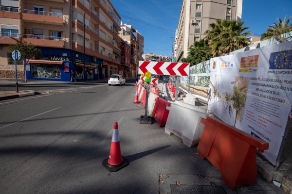 Alicante solicita prórrogas en una decena de obras en marcha para no perder fondos europeos