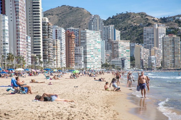 València lideró la ocupación en mayo y Benidorm registró un 81% por el mal tiempo

