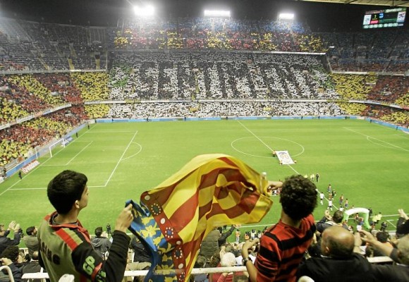 Mestalla, preparado para rememorar grandes tardes