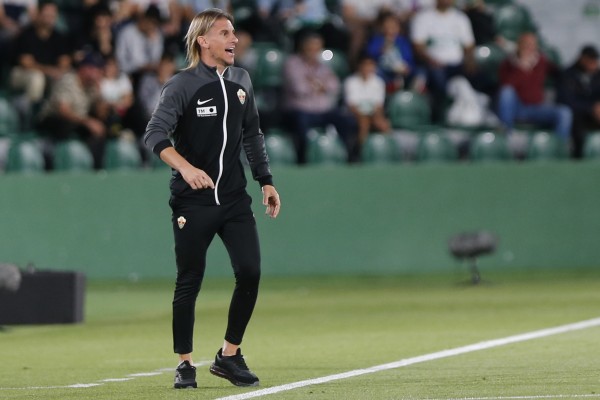 El Elche ha sumado en 12 partidos con Beccacece un punto menos que en el resto de la temporada
