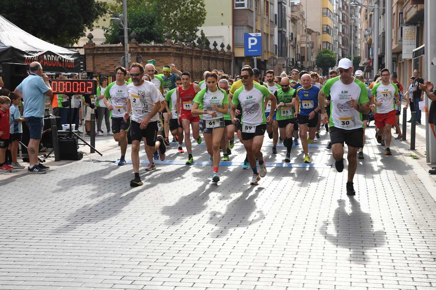 200 castellonenses corren por la donación de órganos en la II Carrera Solidaria de Alcer Castalia	