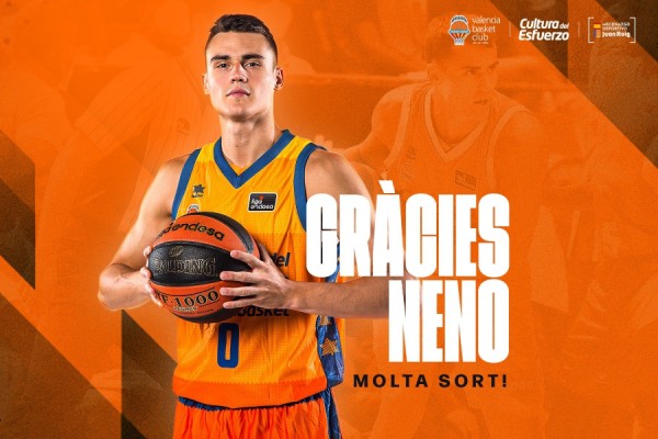 Valencia Basket y Dimitrijevic pactan su desvinculación