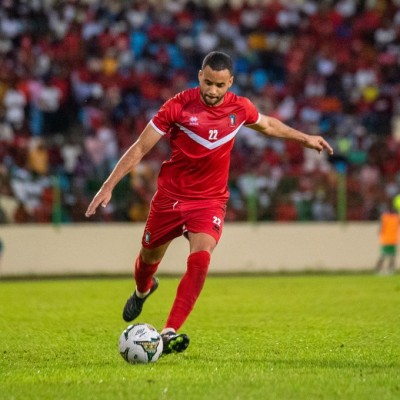 Pablo Ganet, del Real Murcia, va con la selección de Guinea Ecuatorial