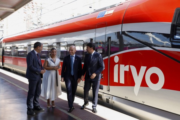 Iryo se suma a la alta velocidad entre Alicante y Madrid con cuatro viajes al día hasta septiembre