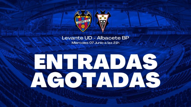 El Levante agota las entradas para el duelo de vuelta ante el Albacete
