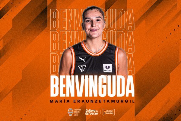 Valencia Basket incorpora a María Eraunzetamurgil, que permanecerá cedida en Movistar Estudiantes
