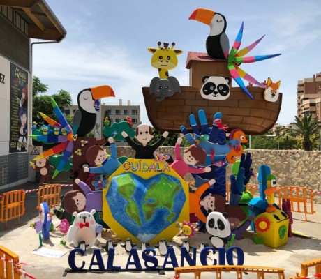 25 colegios participan en el 

concurso 'Fogueres escolars' de la concejalía de Fiestas