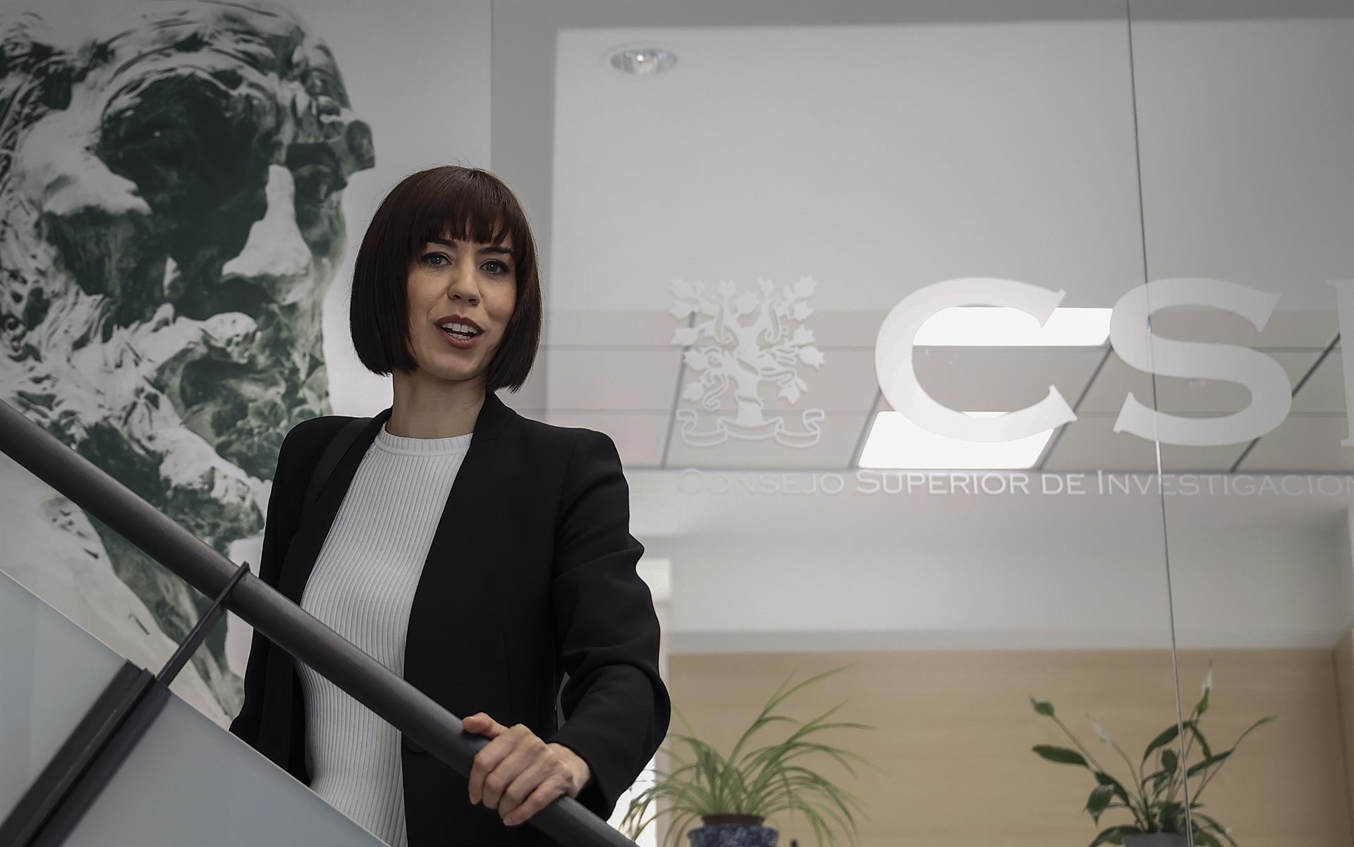 La ministra de Ciencia e Innovación, Diana Morant, preside la primera reunión, Foto: ROBER SOLSONA - 