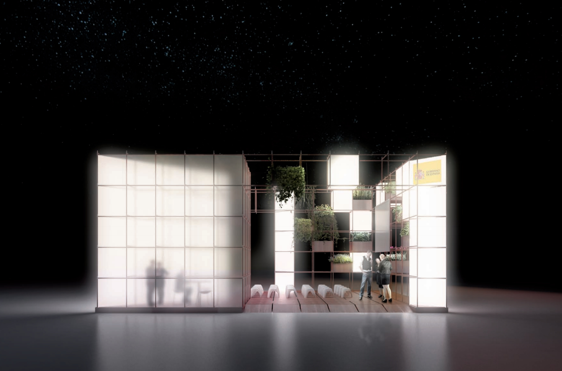 De cartón y 'marca Valencia': así es el nuevo stand del Ministerio de Alimentación y Agricultura

