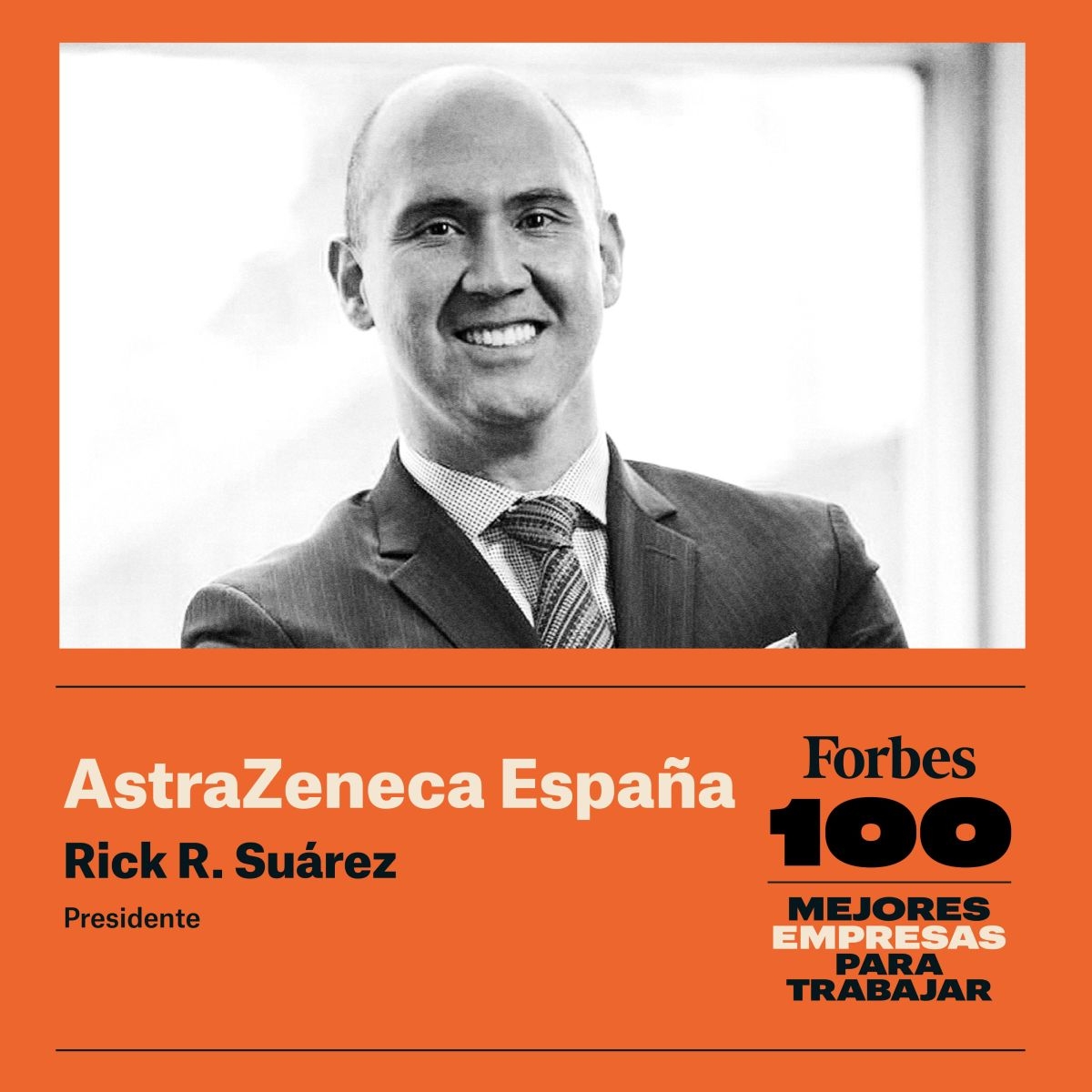 AstraZeneca España reconocida con el Premio Forbes a la Mejor Empresa para Trabajar 2023
