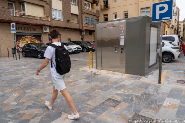 Cartagena ya puede disfrutar de tres nuevos aseos públicos