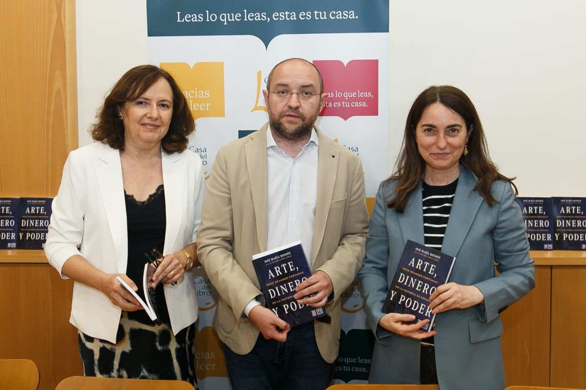 El periodista José María Rondón presenta el libro ‘Arte, Dinero y Poder’, en el que analiza la influencia del arte sobre figuras de la historia
