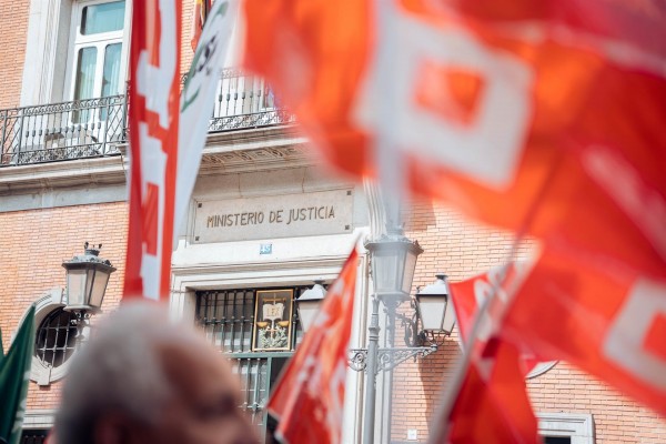 Funcionarios de Justicia mantienen la huelga indefinida pese al adelanto electoral

