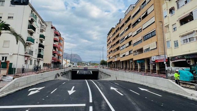 La avenida Beniardá de Benidorm abrirá al tráfico rodado el próximo jueves