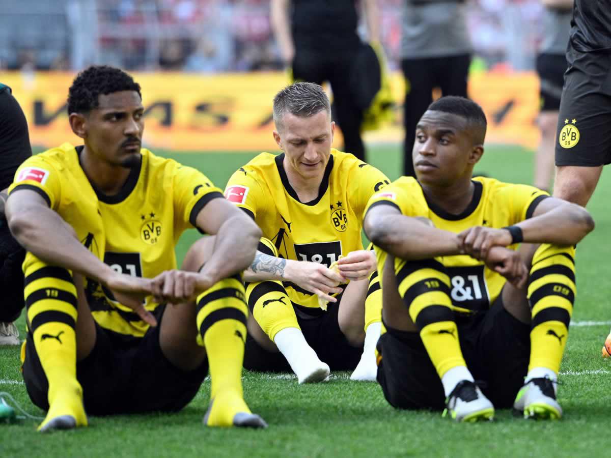 Desplome histórico del Borussia Dortmund en bolsa tras perder la liga alemana en el último suspiro