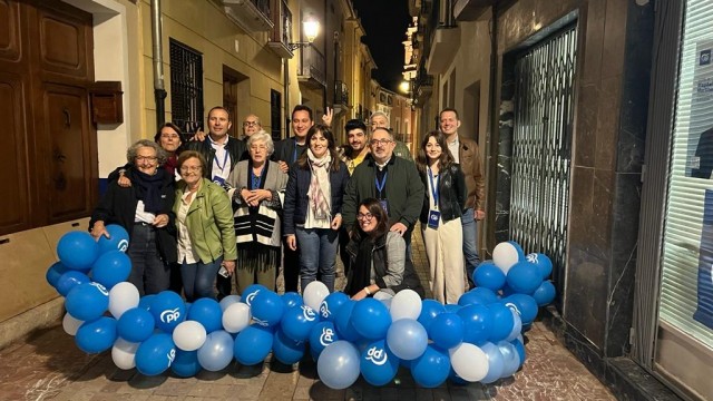 El PP revalida su mayoría absoluta en Biar y Magdalena Martínez seguirá siendo alcaldesa