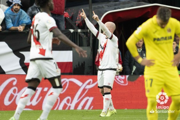 Adiós definitivo a la Champions: el Villarreal pierde en Vallecas y será quinto