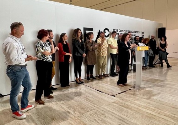 Pascual Martínez y Vincent Sáez ganan el primer premio de los Encuentros de Arte Contemporáneo