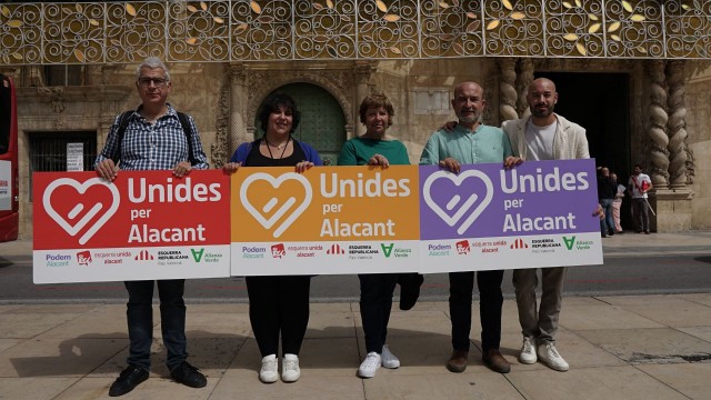 Unides per Alacant promete un plan de cambio en la gestión municipal a diez años