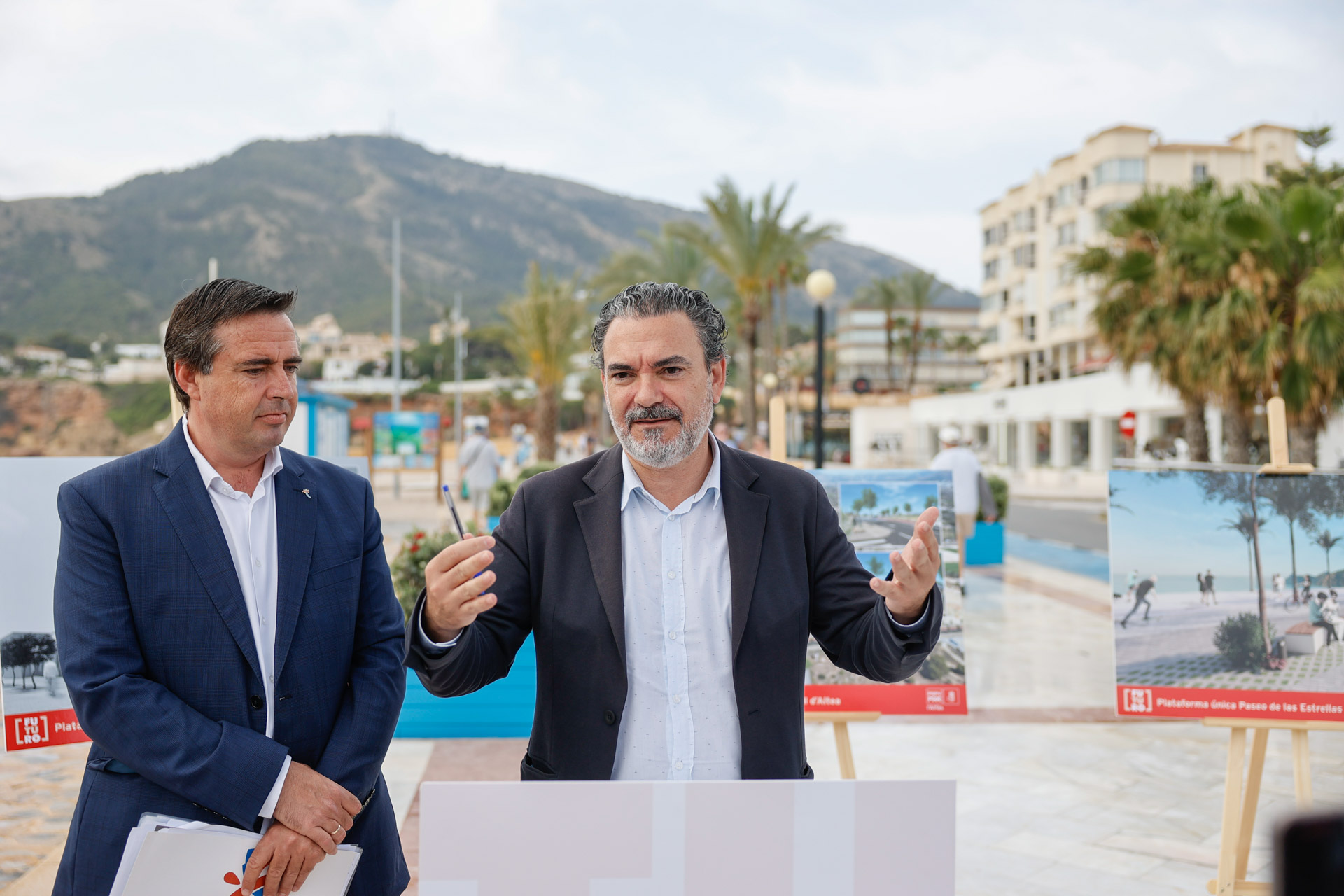 Arques presenta el proyecto de mejora de la conexión de l’Alfàs con Altea y Benidorm