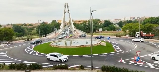 Abre la 'turborrotonda' que agiliza el acceso a la V-30 desde Manises y Paterna