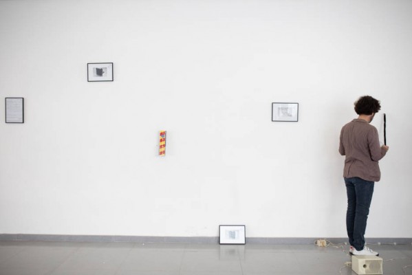 Roban cuatro obras de una exposición en la UPV
