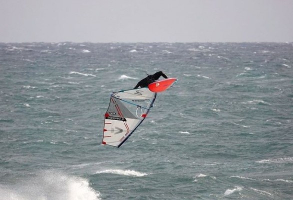 Marc Paré, el windsurfista volador
