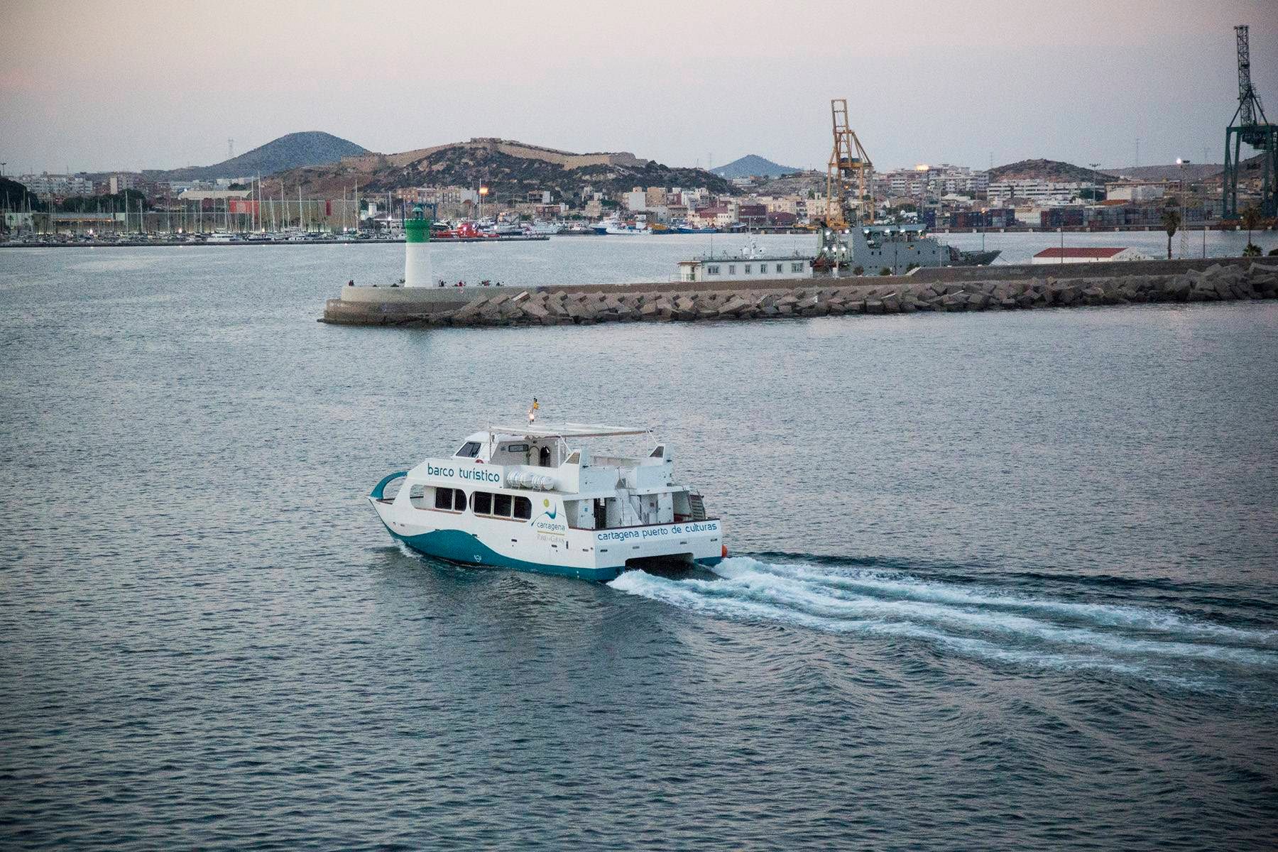 Cartago Marpol seguirá ofreciendo el servicio de Barco Turístico de Puerto de Culturas en la bahía de Cartagena