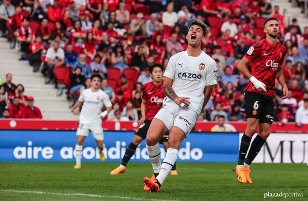 El Valencia se hunde en Mallorca