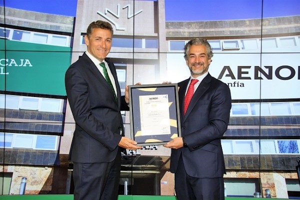 Eurocaja Rural, primera caja rural con certificación de Buen Gobierno Corporativo de Aenor