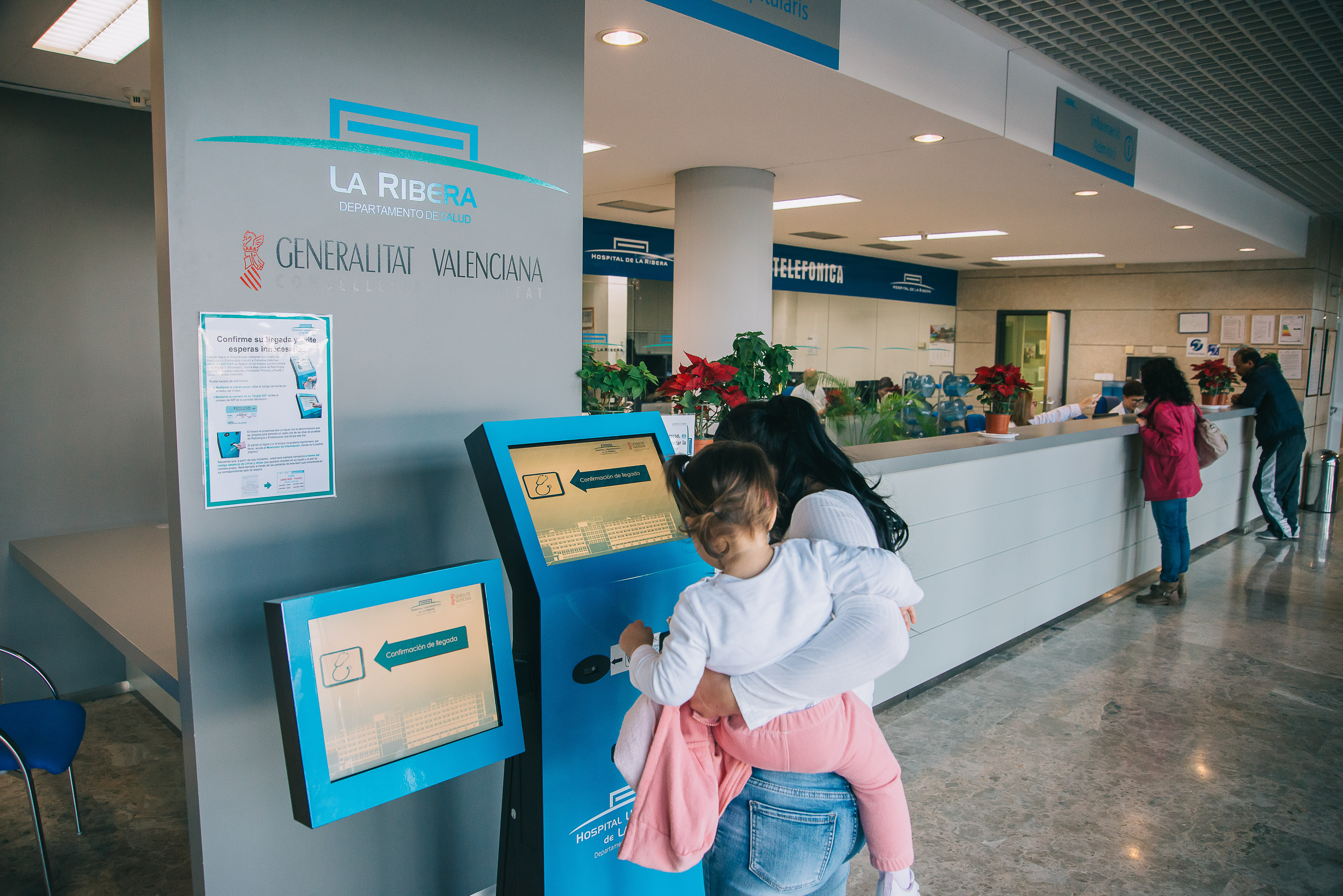 Sala de espera de un hospital valenciano. Foto: VP - 
