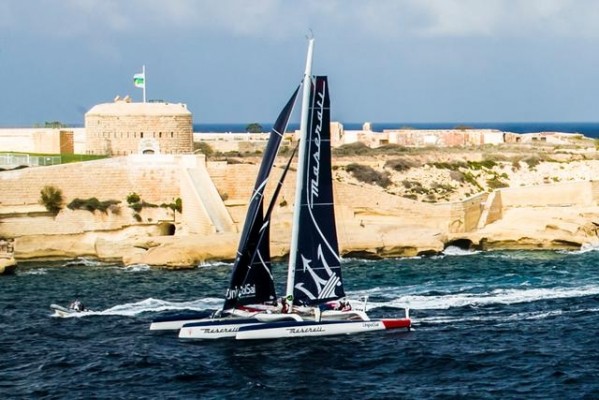 Primera victoria del Maserati en regatas offshore