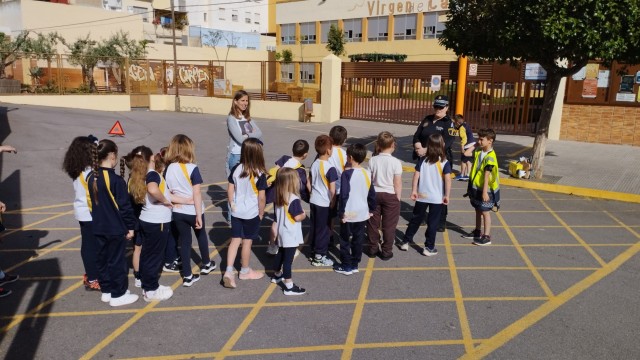 
La Policía Local de Onda refuerza la educación vial entre los más pequeños