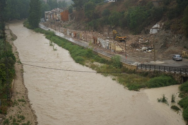 Las obras para mejorar la respuesta a las fuertes lluvias responden con eficacia en Ontinyent
